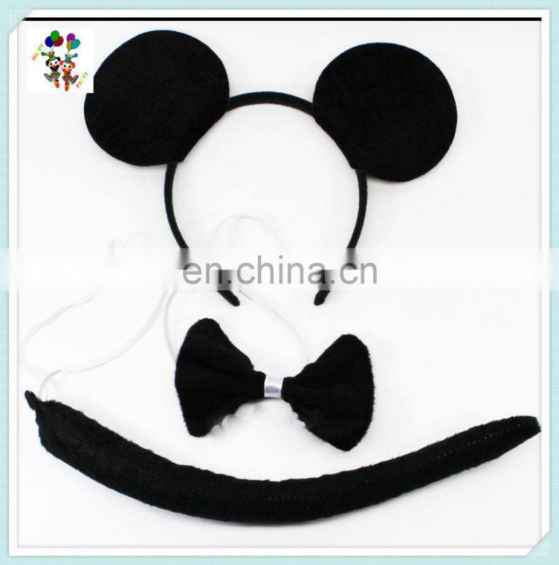 3pcs Fancy Dress Cosplay Animal Ears Party Headbands with Bow Tie HPC-0701