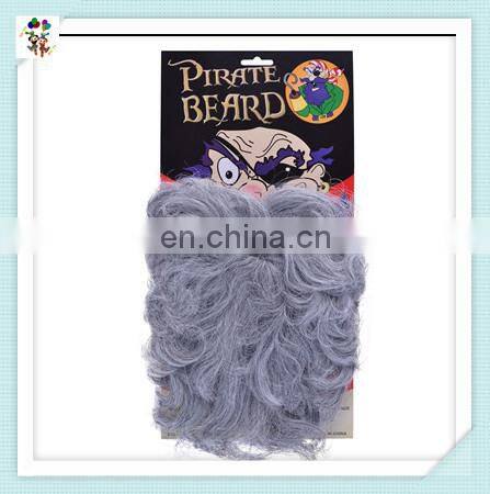 Fancy Dress Captain Caribbean Pirate Long Wavy Synthetic Fake Beard HPC-0367