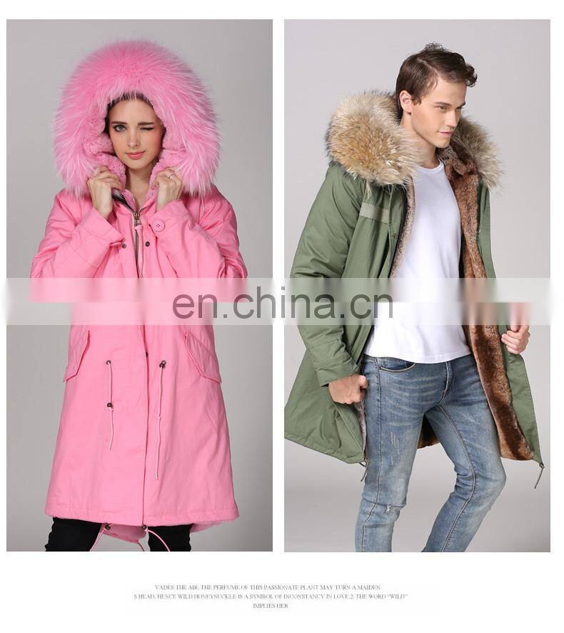 New Collection Ladies Winter Coats And Men long parka plus size for couple lover