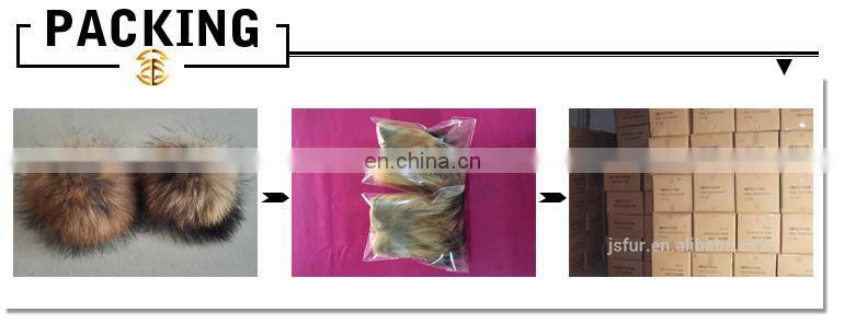 Popular New Keyring Accessory Genuine Fox Fur Custom Hedgehog Fur Keychain