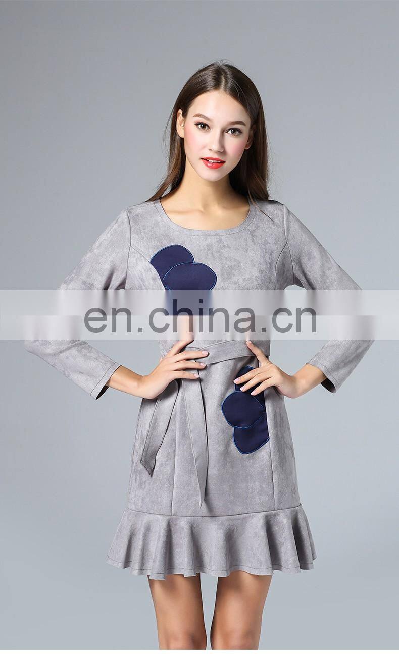 High quality factory price hot selling spring dress from Dong Guan city, China dress manufacturer