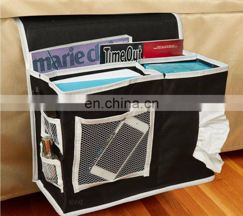 Sofa Couch Armrest Organizer With Pocket