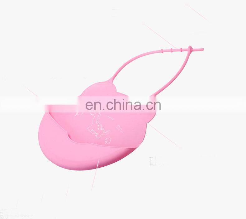 New design latest silicone baby bib bandana waterproof bib for baby