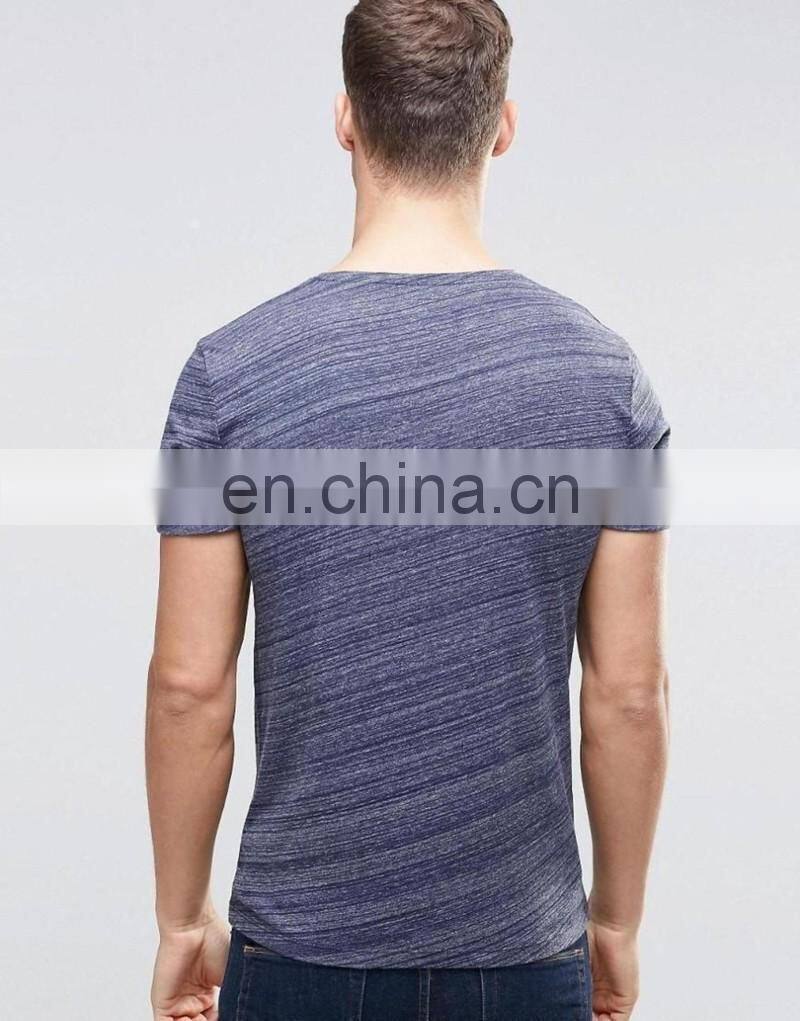 2016 latest 60% cotton 40% polyester space dye t shirts for men wholesale