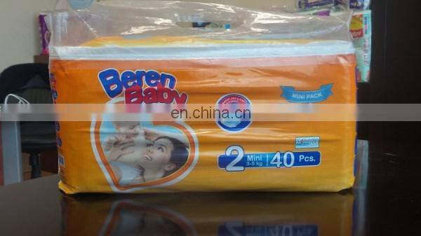 High Quality Low price Beren Baby diapers From Turkey istanbul Manufacturer