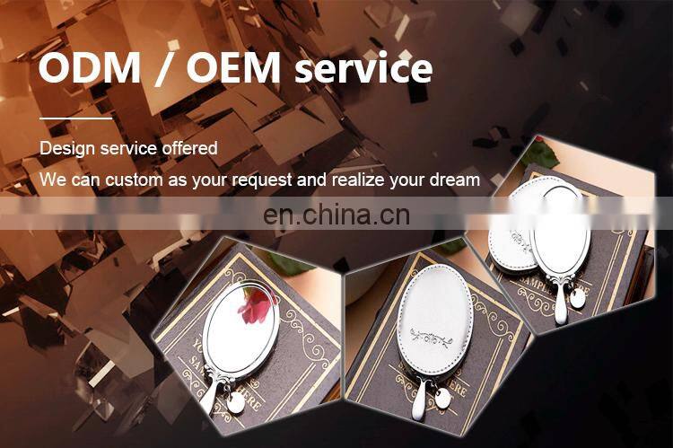 Custom round metal straight hook bag hanger for lady