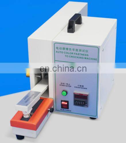 Leather friction color fastness tester