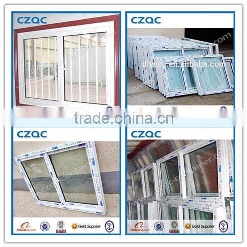 competitive price new upvc windows with opening and tilting function