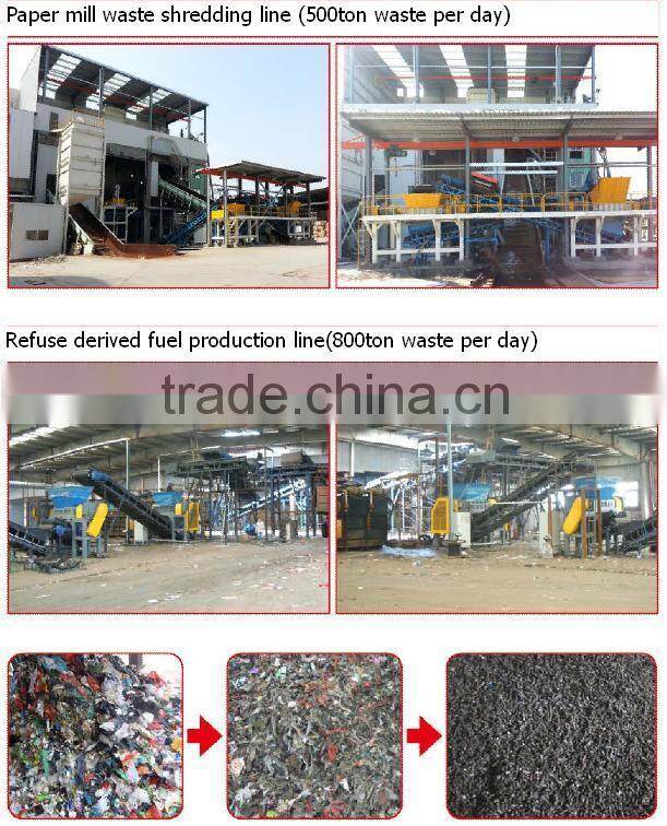 D800 two shaft shredder - Medical Waste Shredder