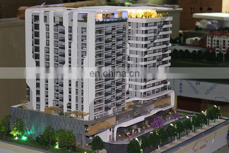 Physical scale model for building design company , architectural model figures