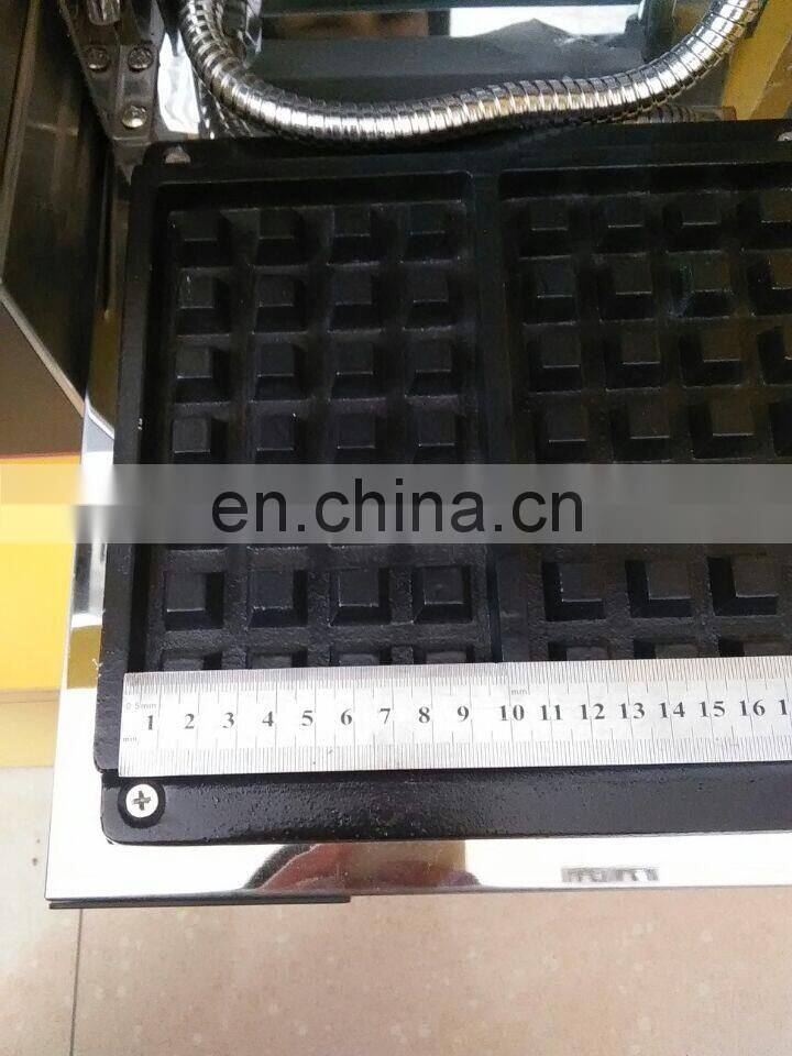 Stainless Steel Square Waffle maker machine