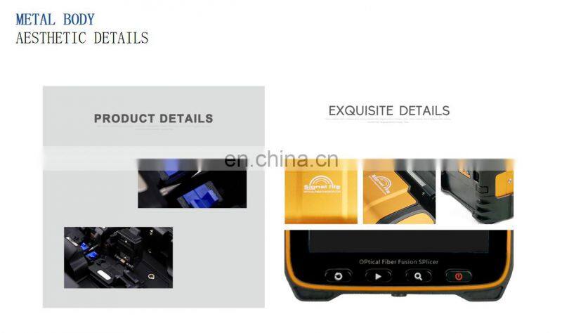AI-9 High Precision Portable Optical Fiber Fusion Splicer