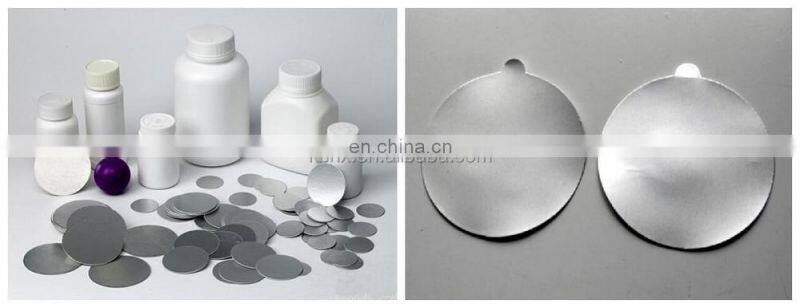 Aluminum foil sealing lid die cutting machine