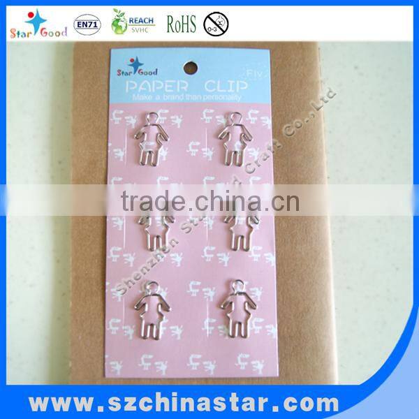 Customized trade gift paper clip germany stationery