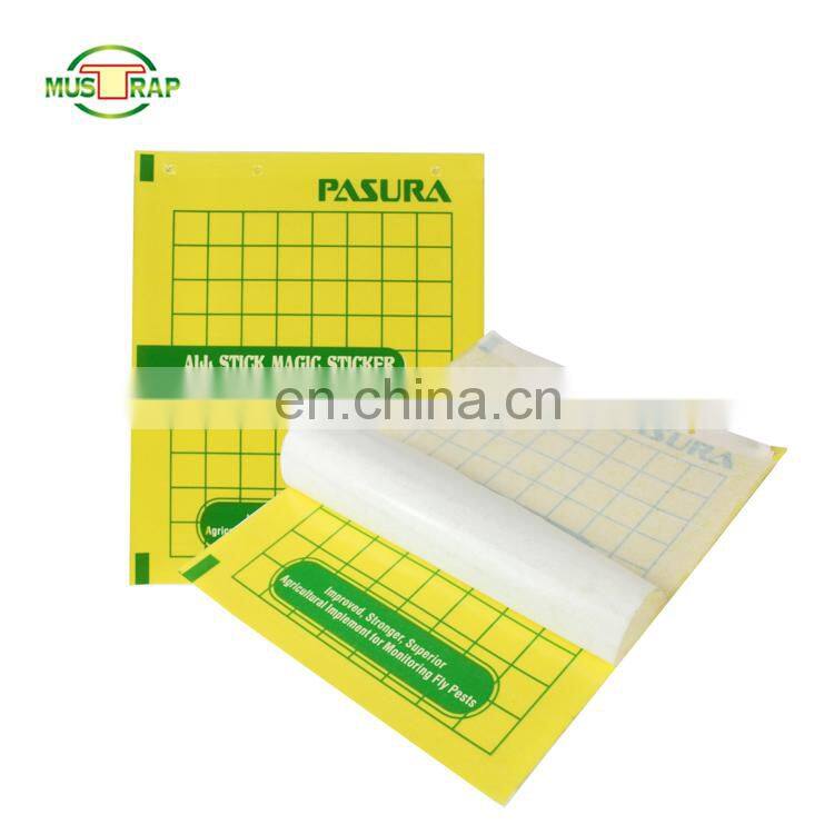 Garden Insect Glue Traps Pest Control Traps Fly Glue Paper Board