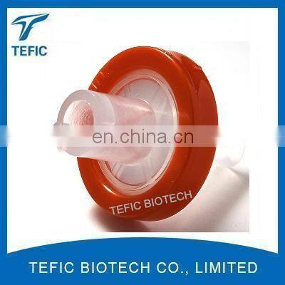 25 mm 0.22um PTFE Hydrophilic Syringe Filter Welded