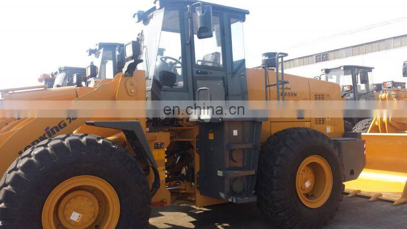 Most Popular LONKING 5 ton Wheel Loader LG855N with Pilot Control