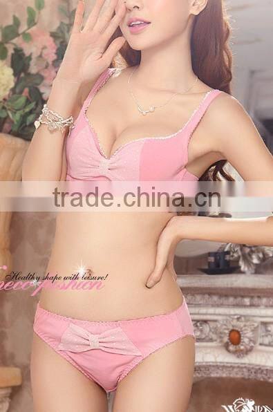 We Have Stocks Young Girls Breathrable Underwear Cotton Push Up Bra Set Lingerie For Winter/Autumn 150set/Lot