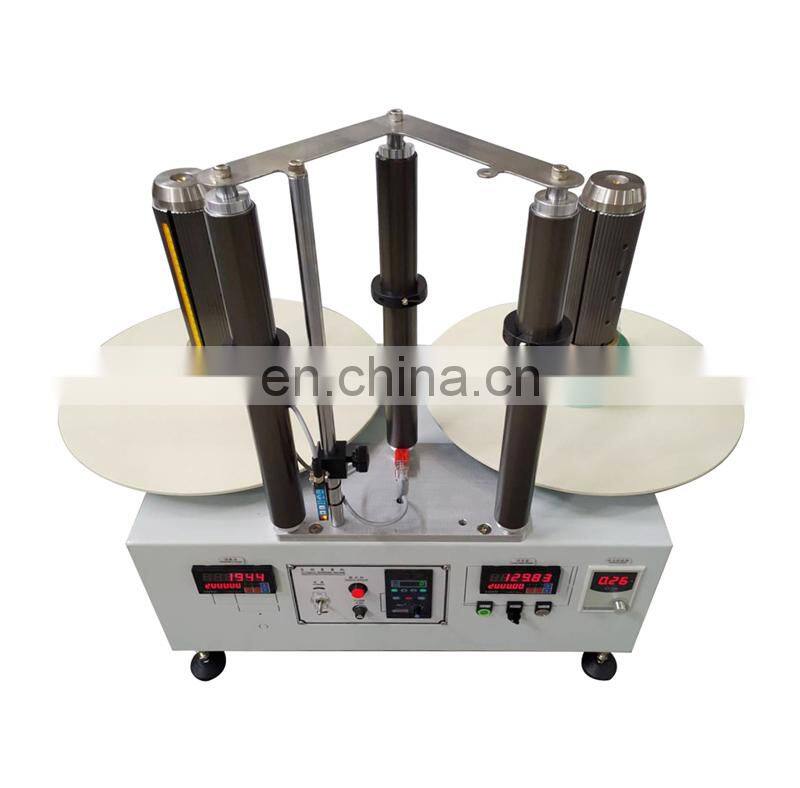 UR670A Automatic Paper PVC PP PE PET Plastic Film Label sticker counter rewinder Machine