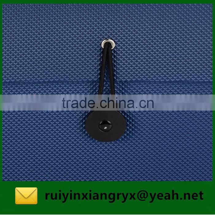 Plastic Button Expanding File folder with index divider