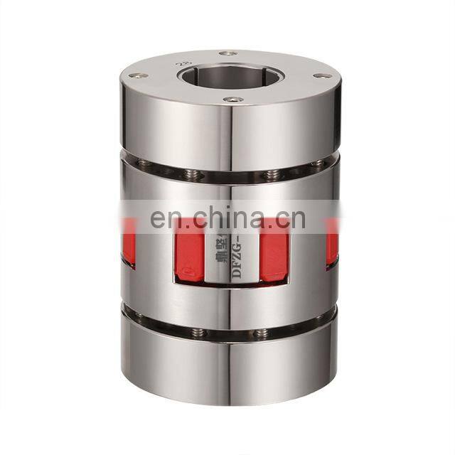 DFZG Stainless Steel Plum Flower Locking Assemblies Flexible Shaft Coupling Series Spider Jaw Coupling