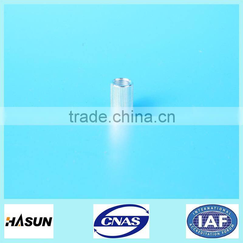 Dongguan factory supply high grade round long nut , sleeve nut