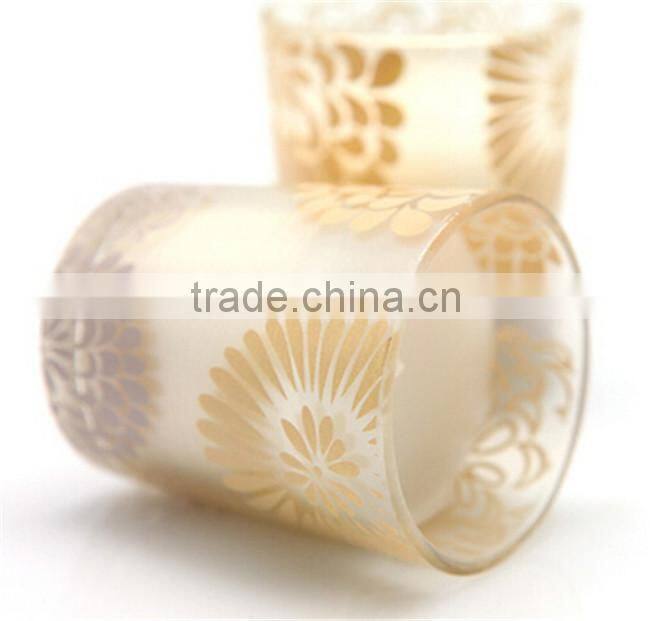 solid wire glass candlestick mini lantern wedding favors