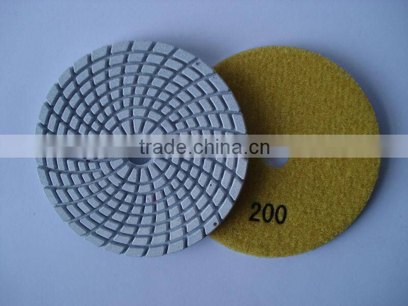 diamond polishing pad