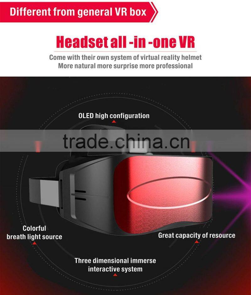 Vr all in one Headset 3D VR glasses customized LOGO