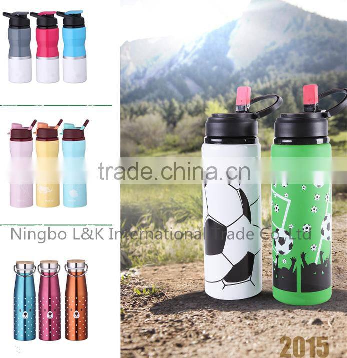 Eco-friendly 750ml stainless steel bottle /sport bottle/water bottle sport