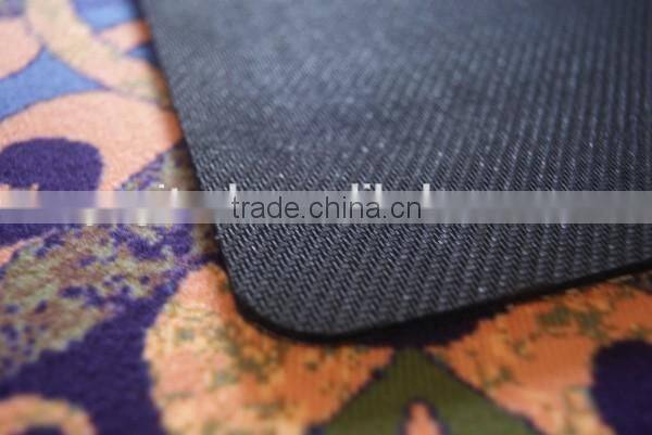 Natural rubber custom digital printed antique cast iron door mat for indoor