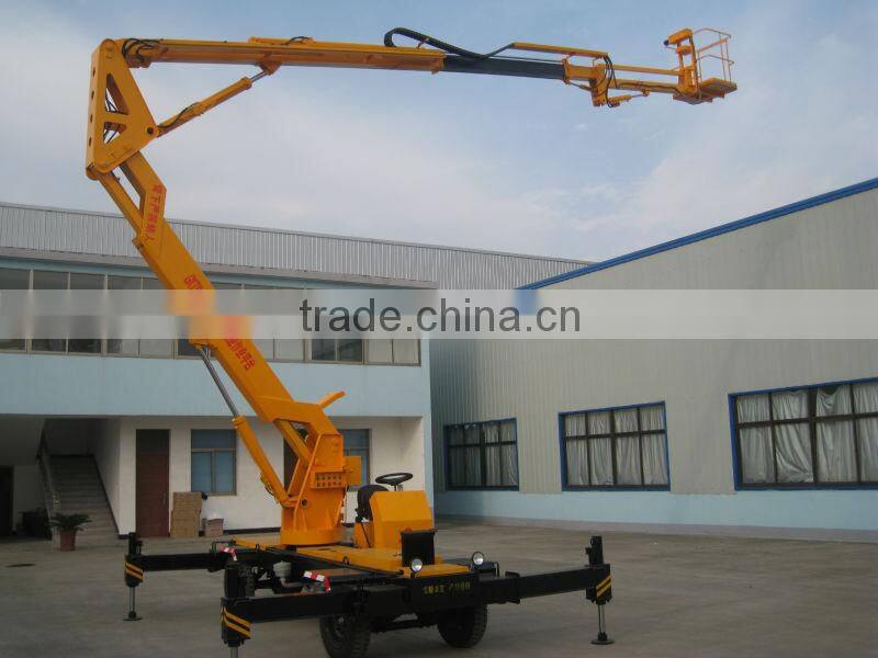 Self-Propelled Electric Powered Articulating Boom Lifts in China Lifting Hometown