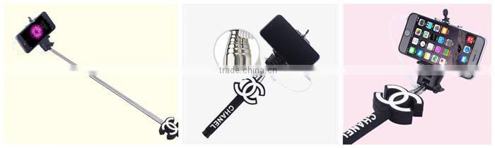 Fashion selfie stick wired with low price