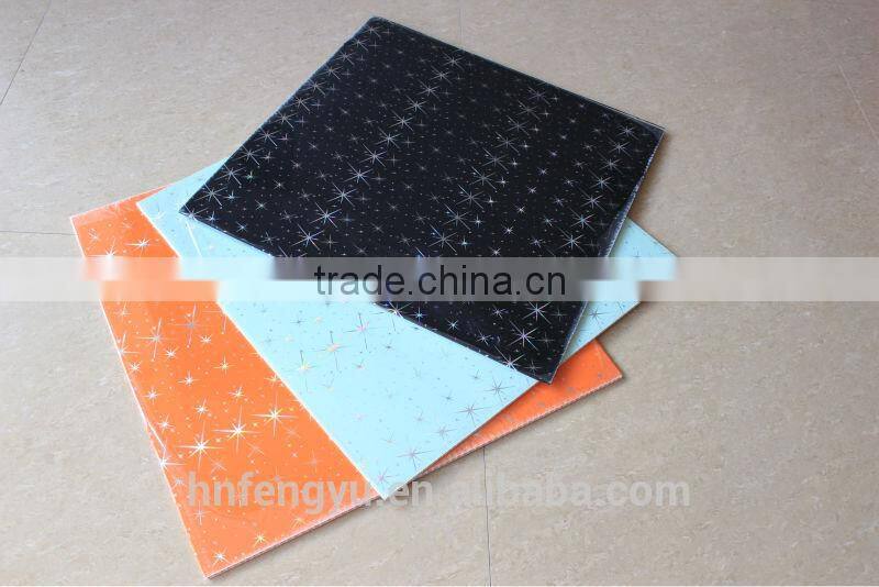 59.5cm flower design pvc ceiling& paneling for house design China manufacturer