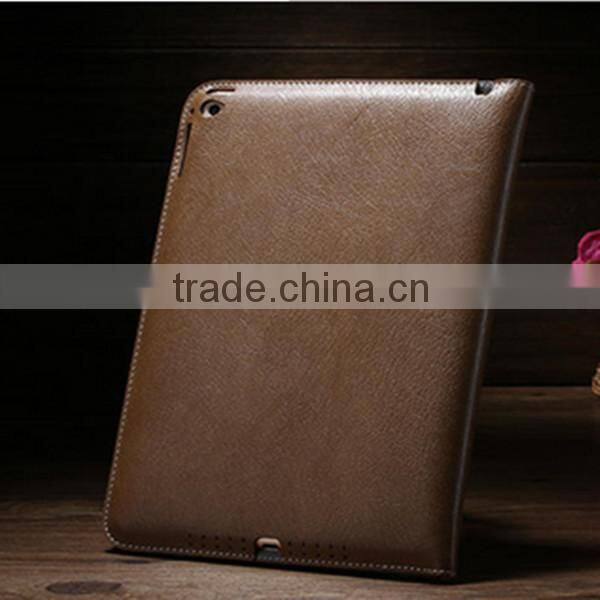 Whole Sale Genuine Leather Covers For iPad Air ,best Choice for Business Man