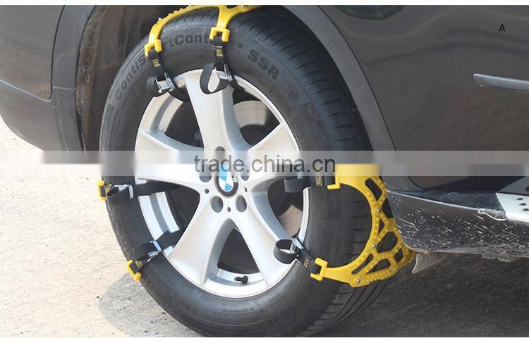 2015 new TPU emergency snow tyre chain