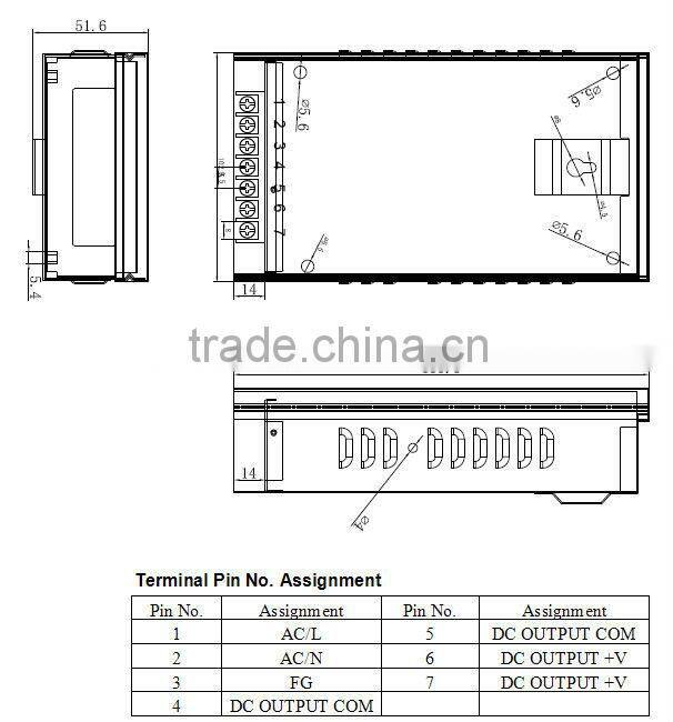 SMPS factory single output ac dc constant voltage 120w power supply lcd tv lg tv