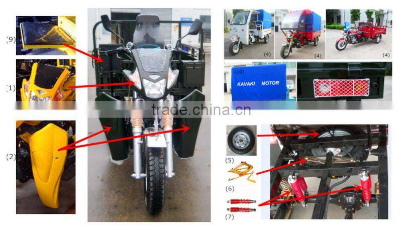 Guangzhou KAVAKI Tricycle Engine CG150/175/200/250 Air-cooled Engine