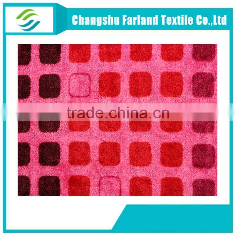 new products long plush fur fabric horse blanket fabric
