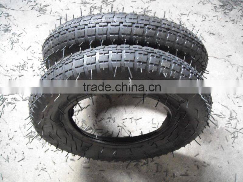 Brazil market wheelbarrow tyre 3.00/3.25-8 and inner tubes