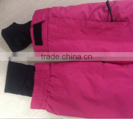 100% nylon ladies high quality Ski /snow jacket & winter jacket &windproof&waterproof&breathable