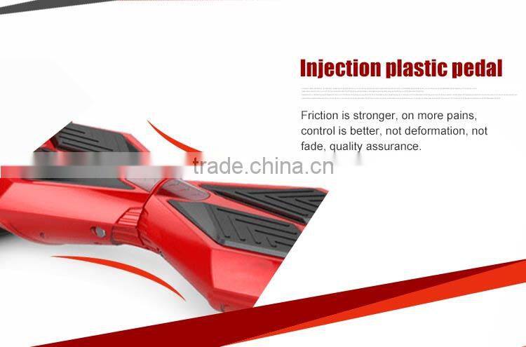 bluetooth music and LED lighting 2 wheel self balancing electric scooter