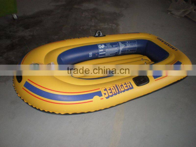 Inflatable sea boat, pvc plastic sea boat for sale