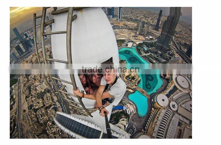 Newest wired selfie stick for mobile phone camera selfie holder 2015