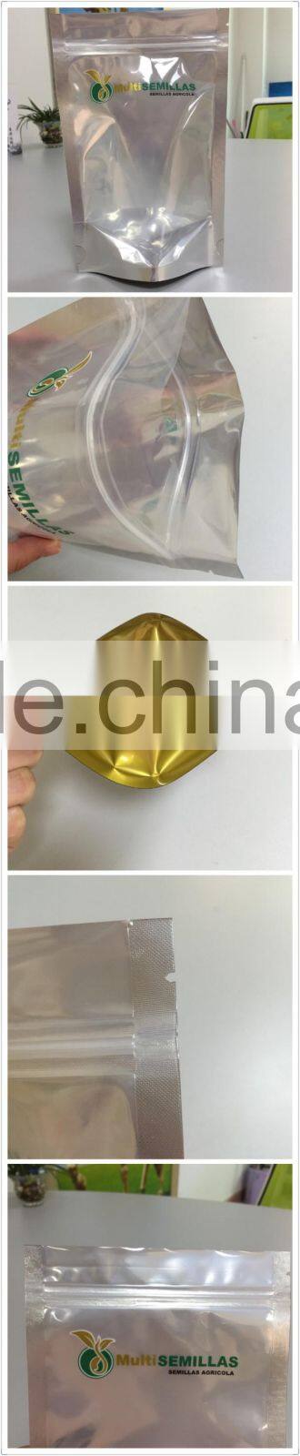 Accept Custom Quantity Water Proof Pouch Bag Zipper