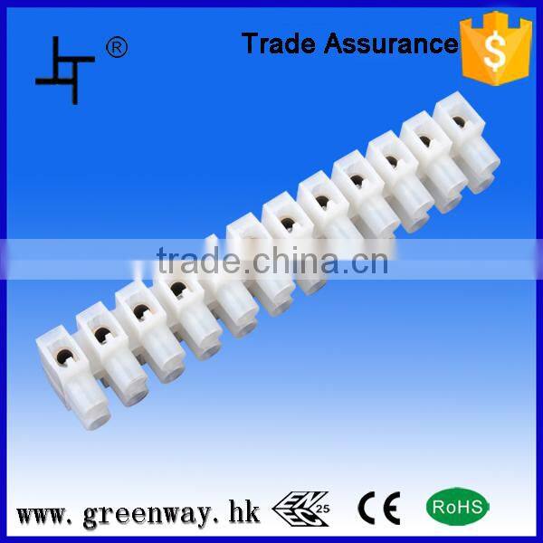 PA8 series 17.5A 450V AC plastic lighting terminal block