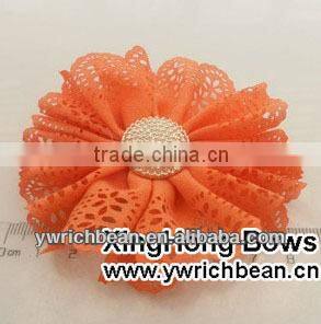 new styles! hot-sales handmade kids shabby flower with clip !cute girl hair flower clips ! hair flower clips for kids SF-177