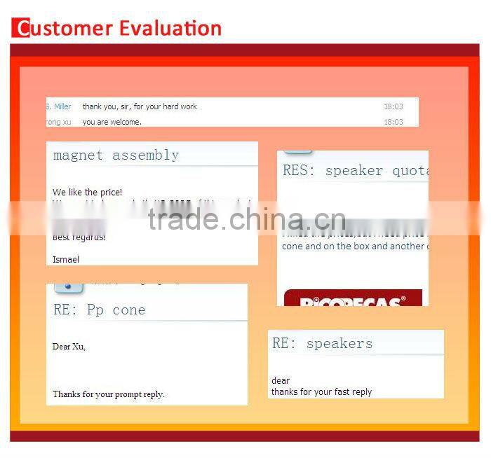 OEM Supply 6.5" good price neodymium midbass car speakers