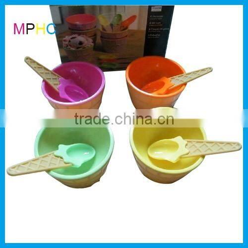 Factory Best Seller Plastic Reusable Dessert Bowls