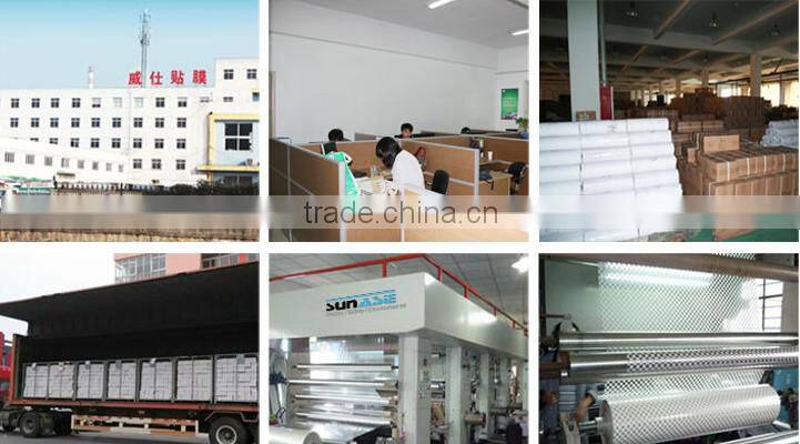 High quality decorative pet membrane/film for glass door
